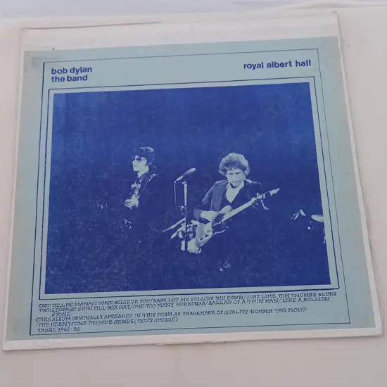 Bob Dylan, The Band, Royal Albert Hall